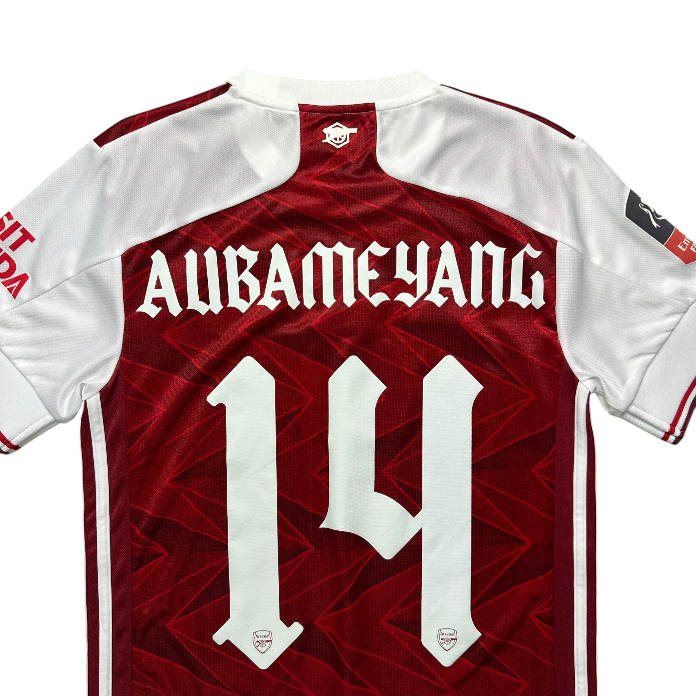Arsenal 2020-21 Home Shirt (XS) Aubameyang #14 *BNWT